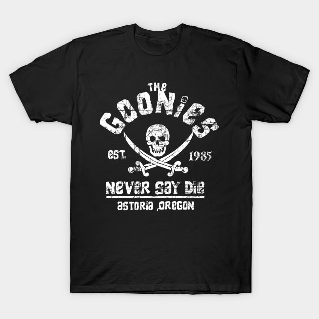 The Goonies Never Say Die 1985 Vintage T-Shirt by Classic Cassette